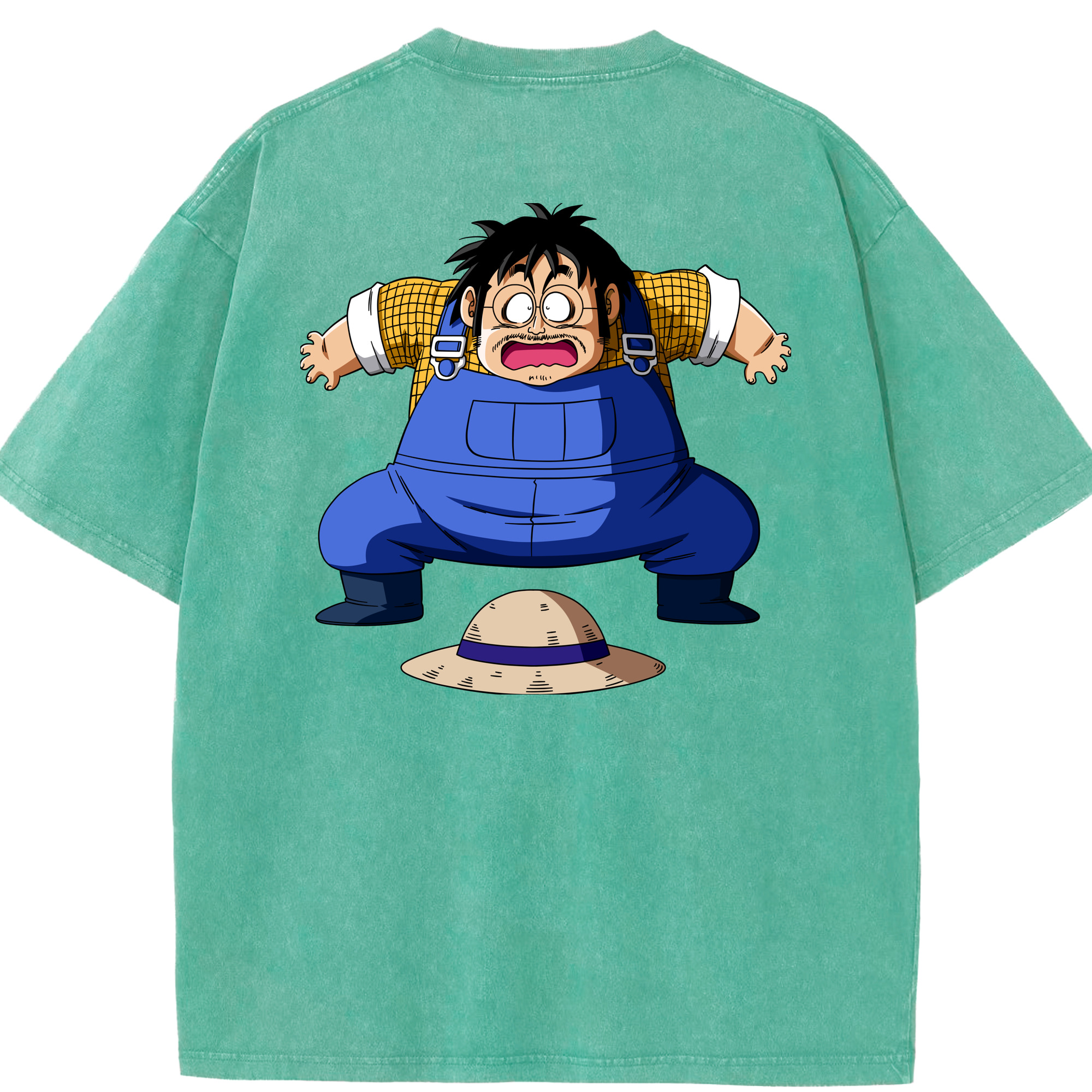 （画像用） ドラゴンボール DRAGON BALL 綿100% ヴィンテージ風 半袖Tシャツ（背面プリント）